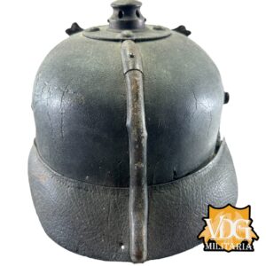 WW1 German Grand Duchy of Baden M1915 Pickelhaube, Unit Stamped - Image 10