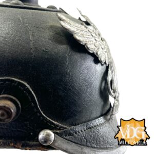 WW1 German Grand Duchy of Baden M1915 Pickelhaube, Unit Stamped - Image 12