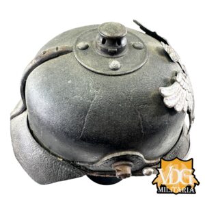 WW1 German Grand Duchy of Baden M1915 Pickelhaube, Unit Stamped - Image 13
