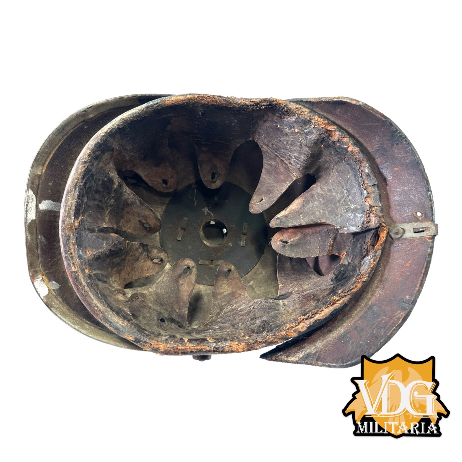 WW1 German Grand Duchy of Baden M1915 Pickelhaube, Unit Stamped - Image 15