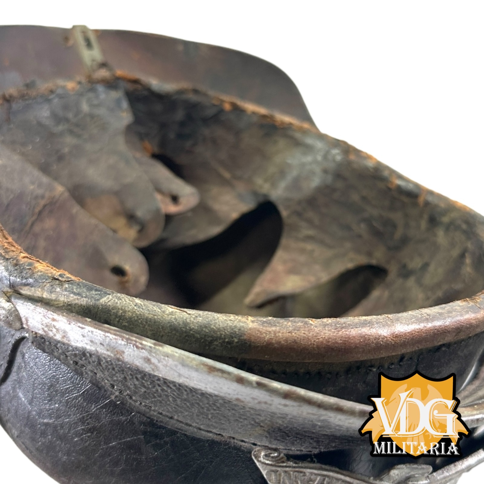WW1 German Grand Duchy of Baden M1915 Pickelhaube, Unit Stamped - Image 20