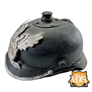 WW1 German Grand Duchy of Baden M1915 Pickelhaube, Unit Stamped - Image 32