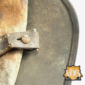 WW2 German Luftwaffe SD M40 Helmet w/ Blood Stained Liner & Partial Chinstrap - Image 26