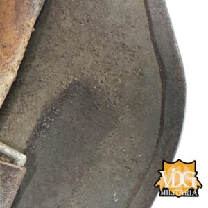 WW2 German Luftwaffe SD M40 Helmet w/ Blood Stained Liner & Partial Chinstrap - Image 29
