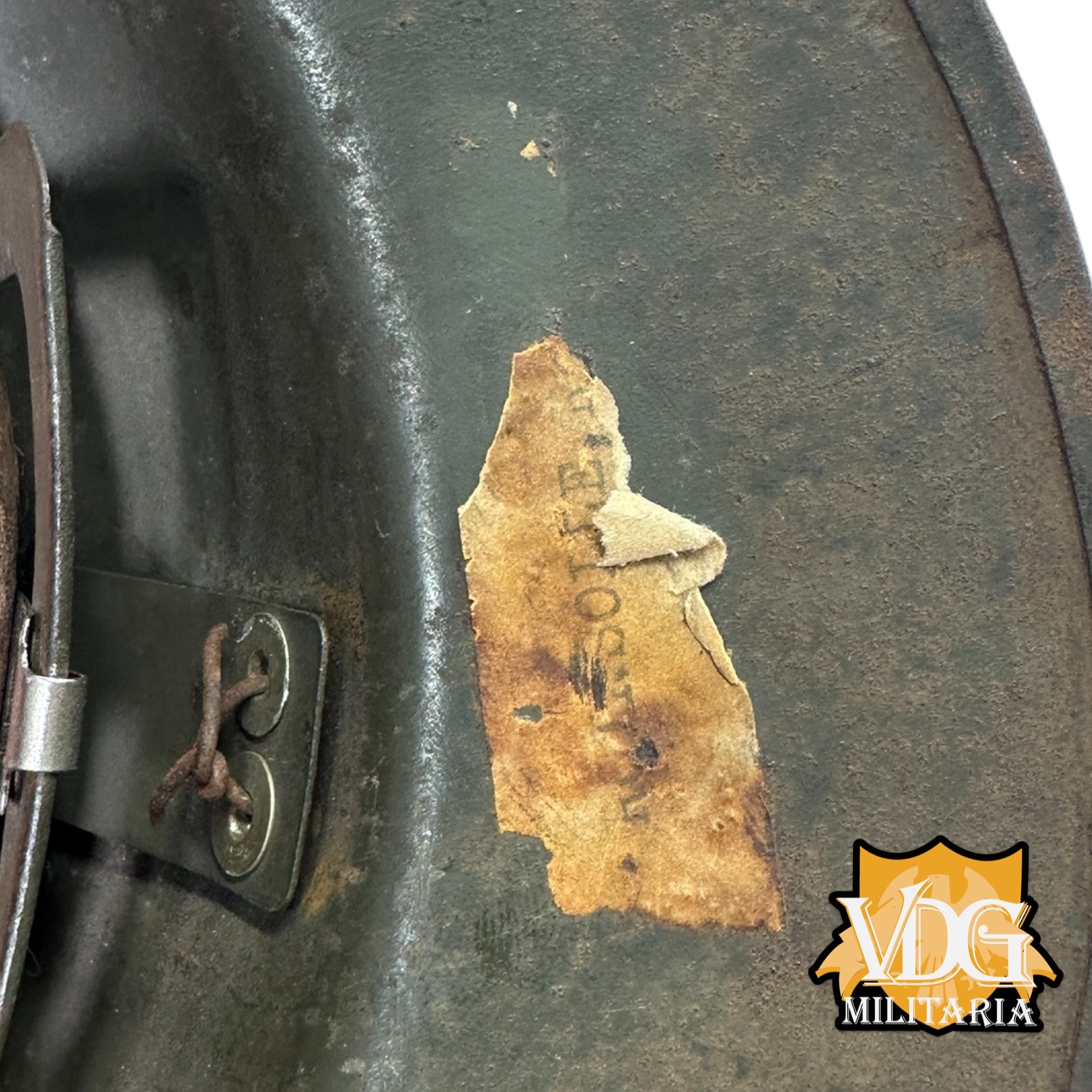 WW2 French M1926 Adrian Helmet-Double Named - Image 14