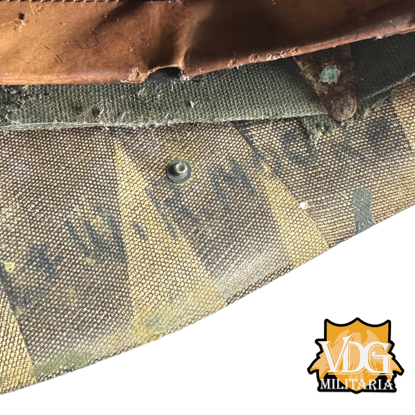 Vietnam/Cold War Era US Army 106th Regiment NY N.G. Chaplains Westinghouse "25" M1 Helmet Liner, Named & Numbered - Image 11