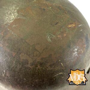 WW1 German M1916 Helmet with Liner, B.F. 64 F.C. Bellinger, Fulda - Image 4