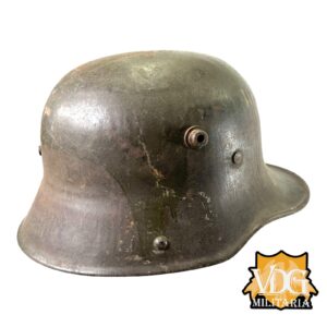 WW1 German M1916 Helmet with Liner, B.F. 64 F.C. Bellinger, Fulda - Image 6