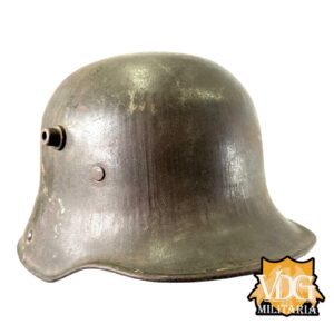 WW1 German M1916 Helmet with Liner, B.F. 64 F.C. Bellinger, Fulda