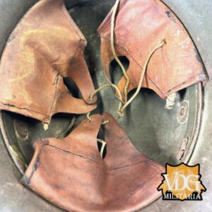 WW1 German M1916 Helmet with Liner, B.F. 64 F.C. Bellinger, Fulda - Image 11