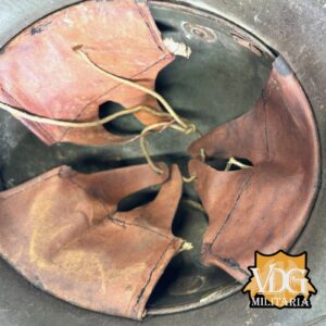 WW1 German M1916 Helmet with Liner, B.F. 64 F.C. Bellinger, Fulda - Image 13