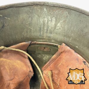 WW1 German M1916 Helmet with Liner, B.F. 64 F.C. Bellinger, Fulda - Image 16