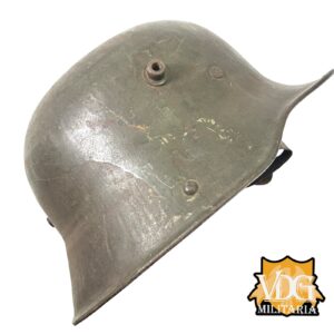 WW1 German M1916 Helmet with Liner, B.F. 64 F.C. Bellinger, Fulda - Image 23