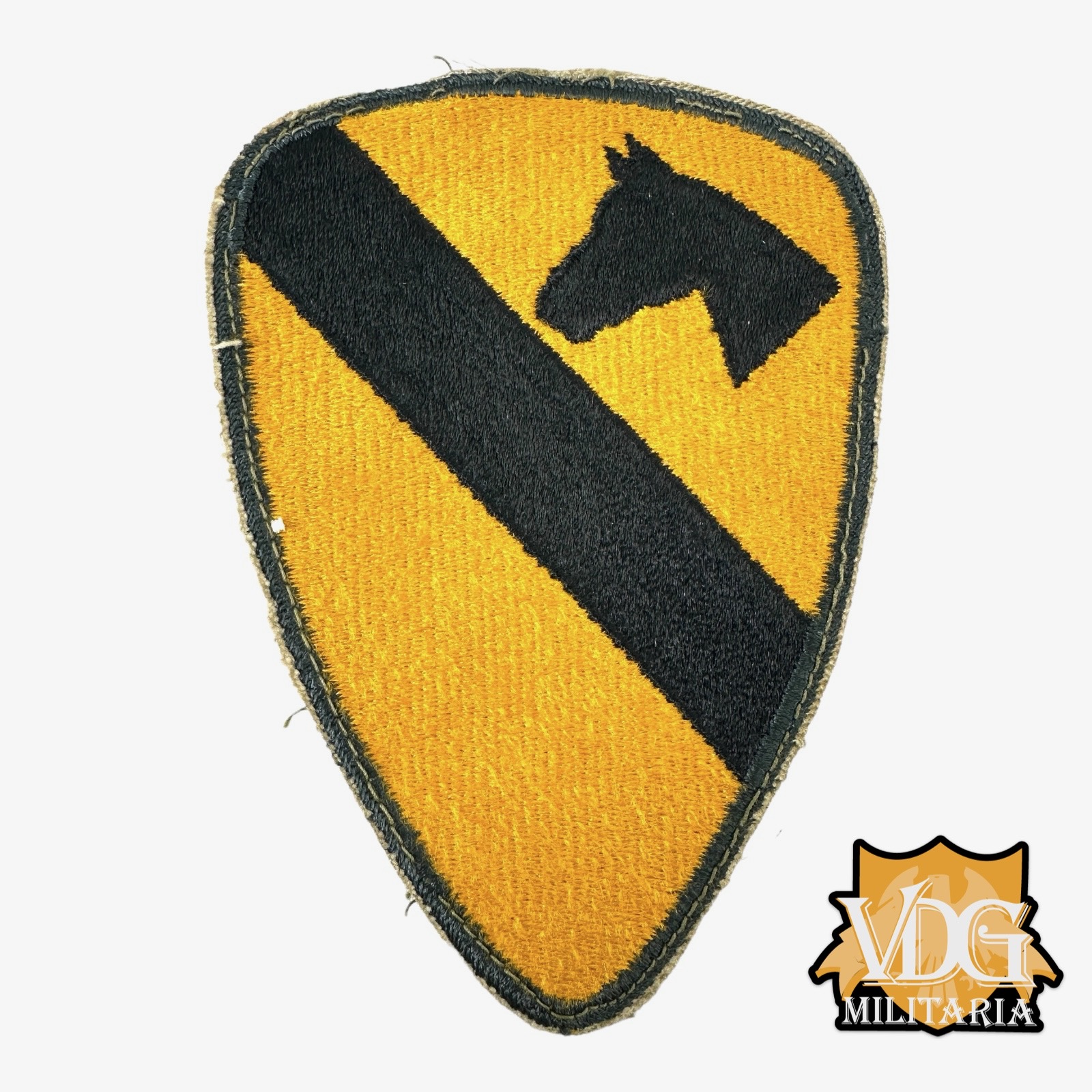 WW2 US Army 1st Cavalry Division Shoulder Sleeve Insignia Patch