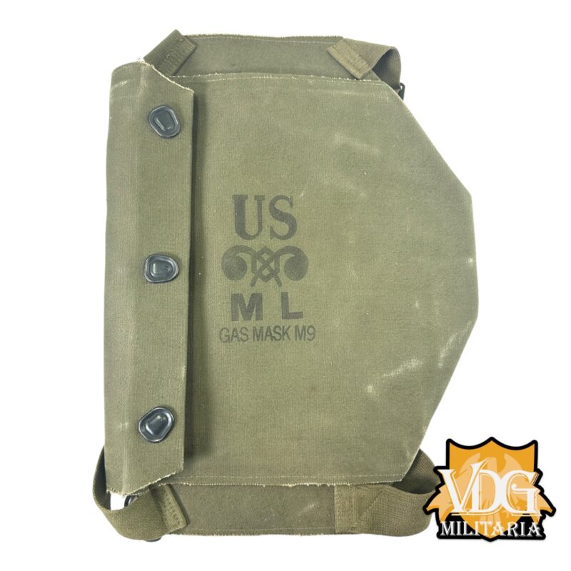 Vietnam War US M9 Gas Mask Bag, Size M/L