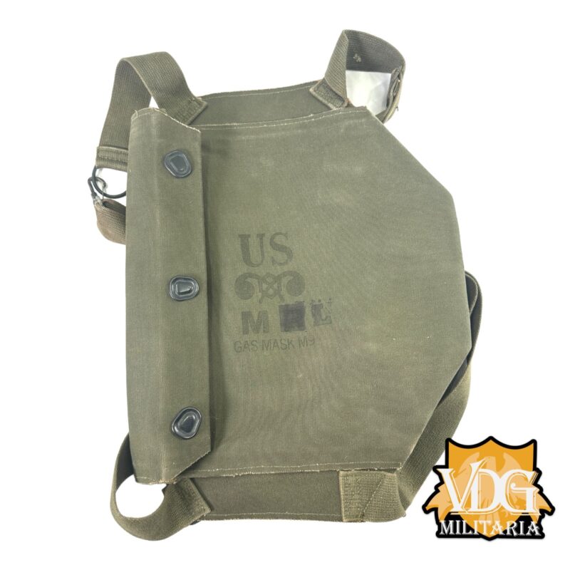 Vietnam War US M9 Gas Mask Bag, Size M/L