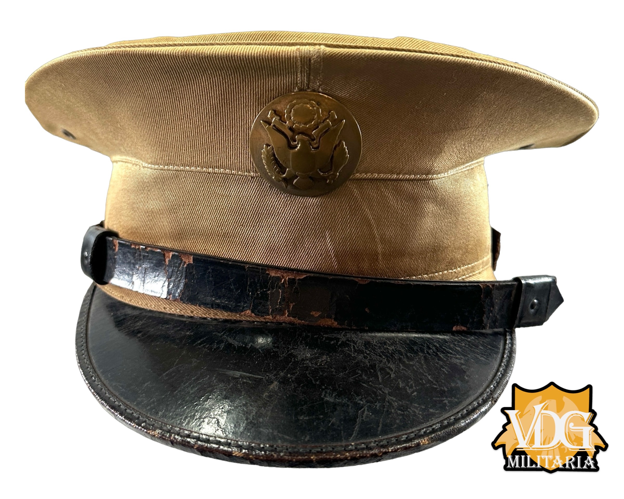 Interwar/WW2 Era US Army Enlisted Visor Cap
