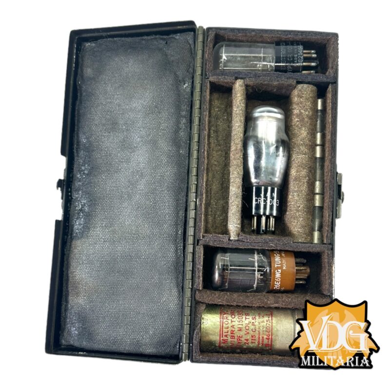 Korean War Era US Army Signal Corps Case Accessory CY-1210/U Spare Parts Boxed Kit