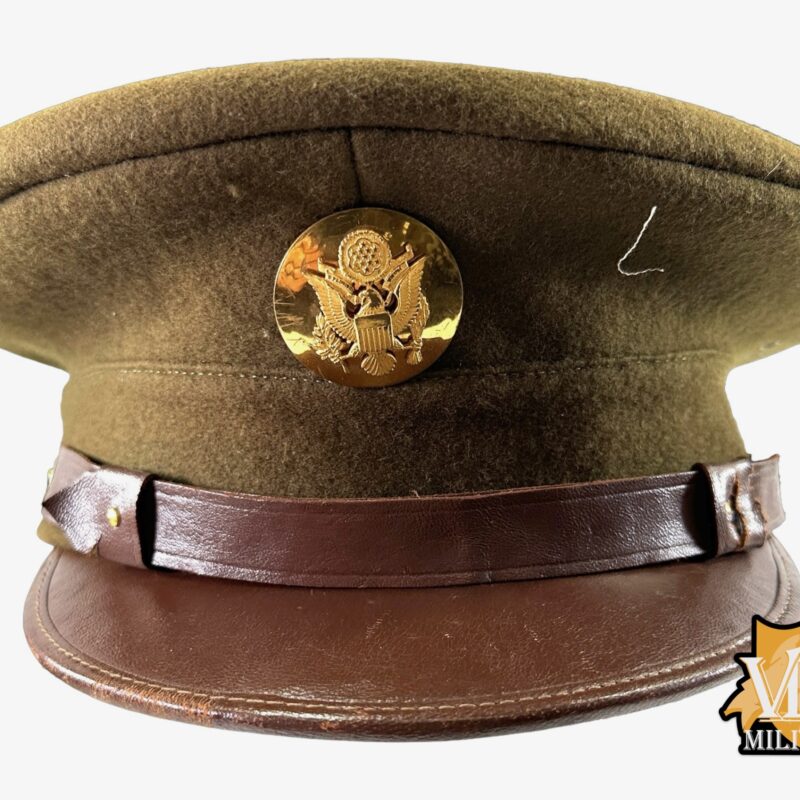 WW2 US Army Enlisted Visor Cap-ACME Uniform Cap Co., St. Louis, MO