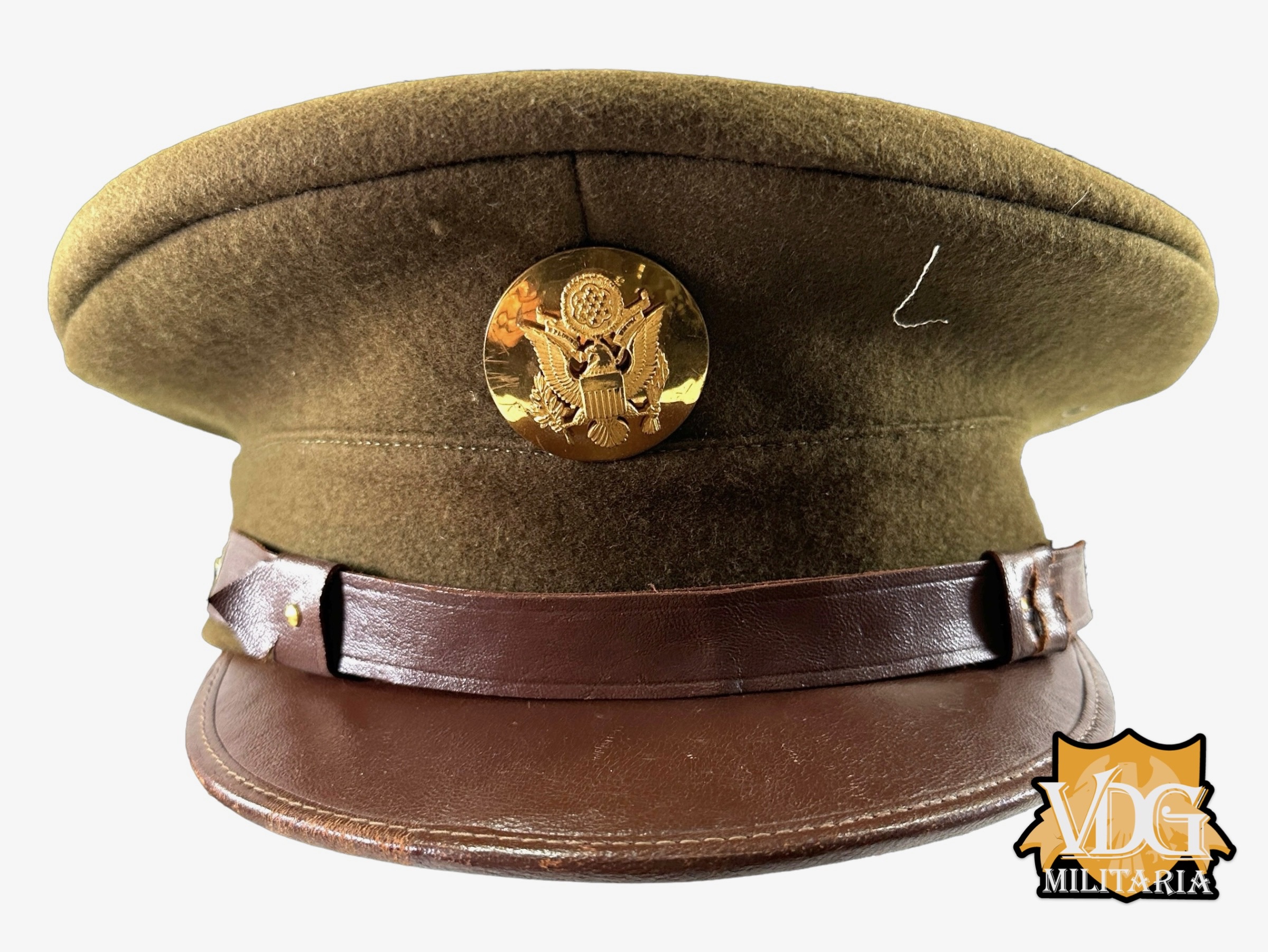 WW2 US Army Enlisted Visor Cap-ACME Uniform Cap Co., St. Louis, MO