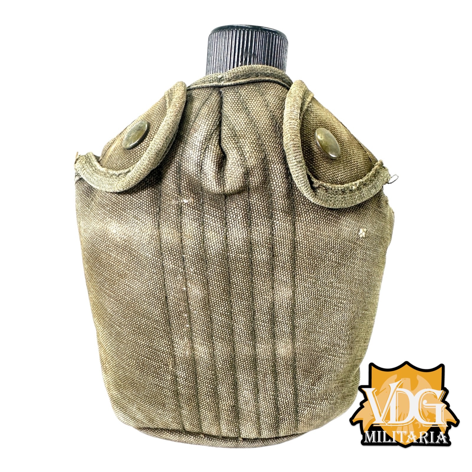 Vietnam War Era US M1956 Canteen Cover with 1943 Vollrath Canteen