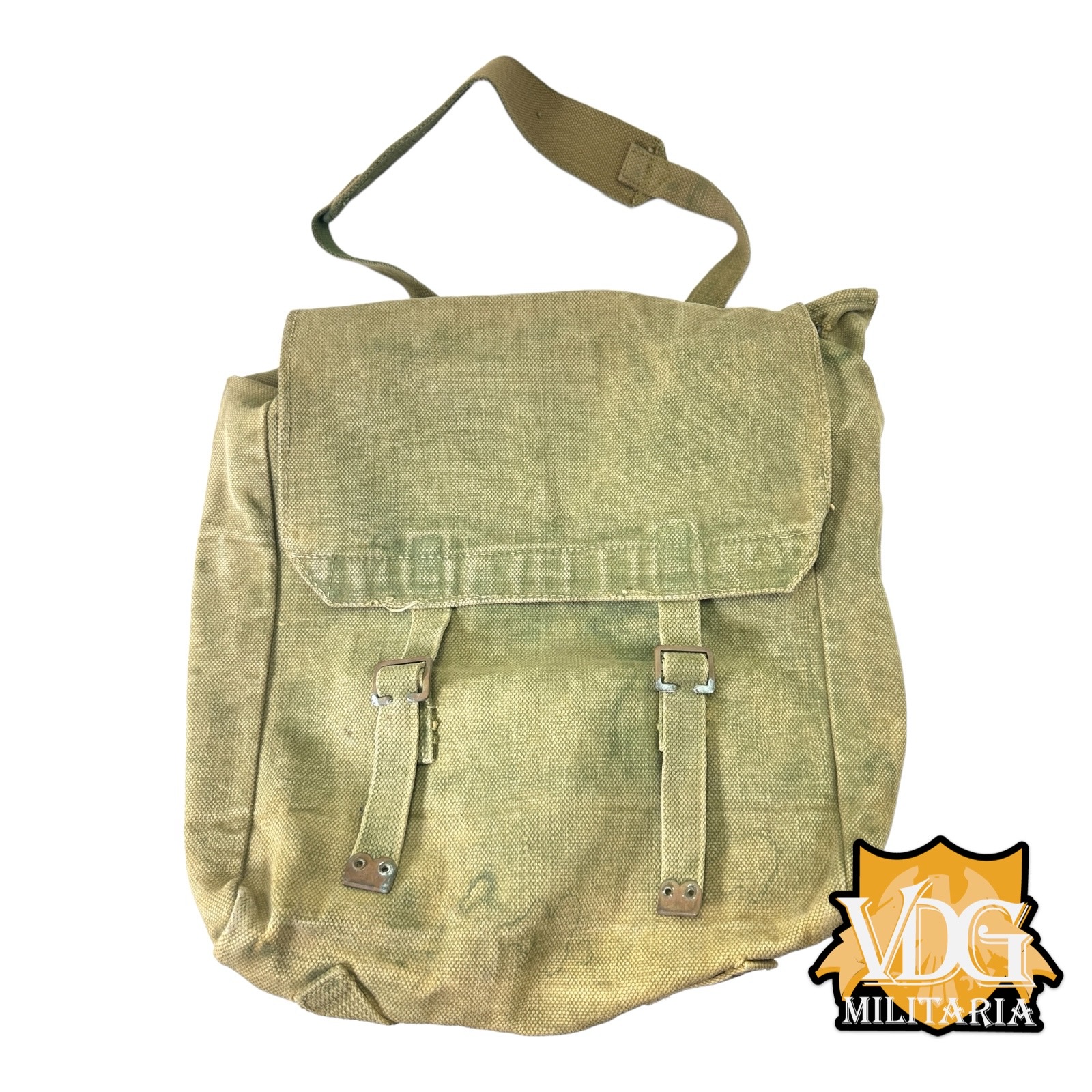 WW2/Korea Era British P37 Canvas Large Pack w/ Strap