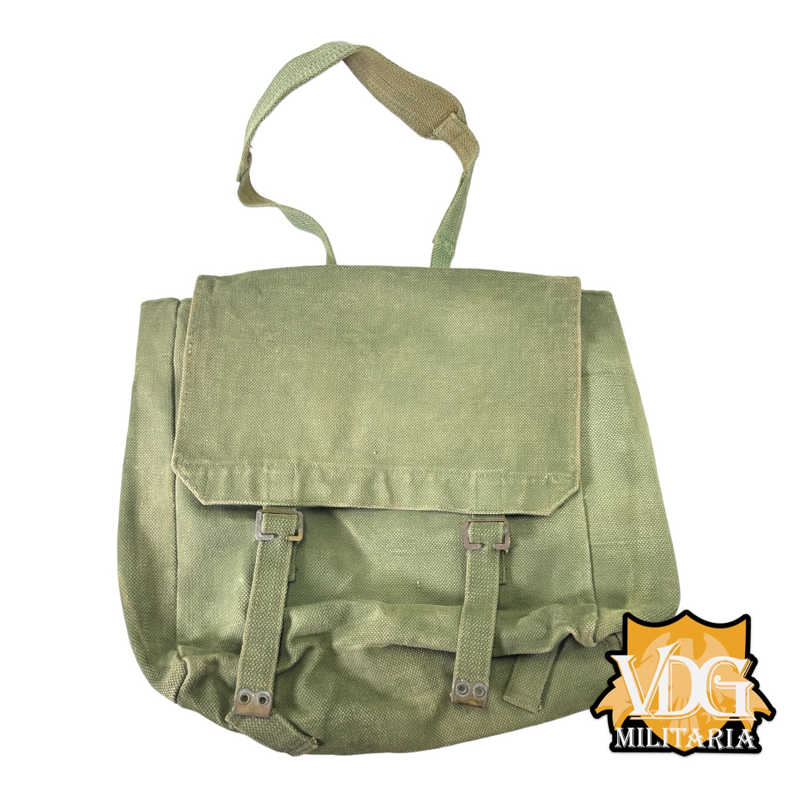 Korean War Era British P37 Canvas Large Pack w/ Strap-A.B.I.  O.V.M. 1951