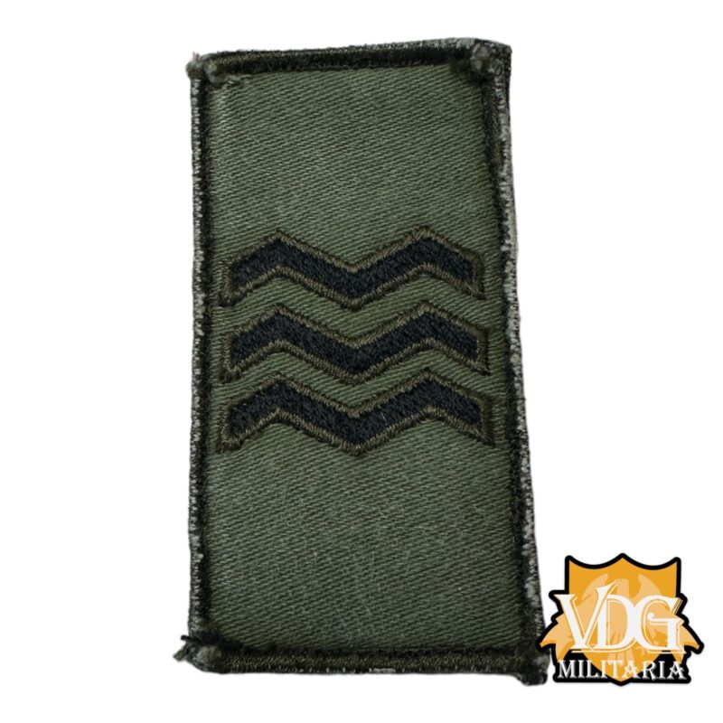 Irish Army Sáirsint Sergeant Combat Rank Insignia Patch