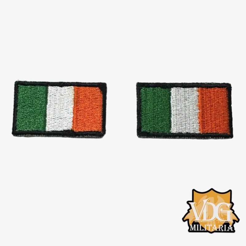 Irish Army Flag Patch Insignia Set