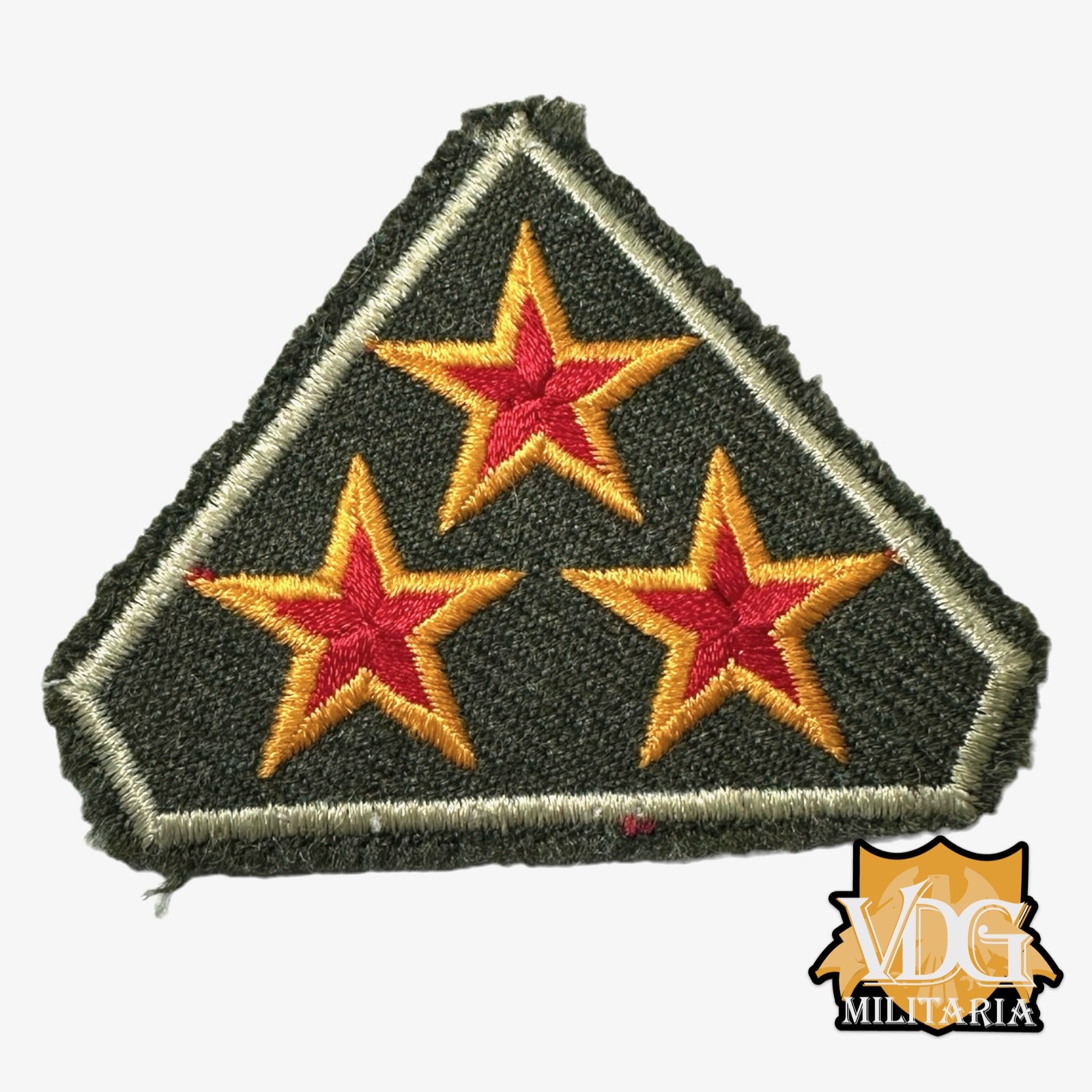 Irish Army Saighdiúr Singil, 3 Réalta (Private 3 Star) Rank Insignia Patch