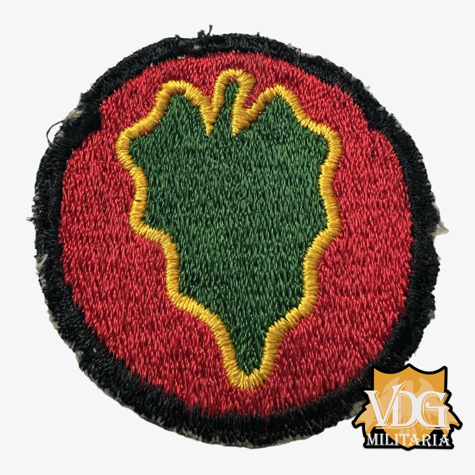 WW2 US Army 24th Infantry Division Shoulder Sleeve Insignia Patch