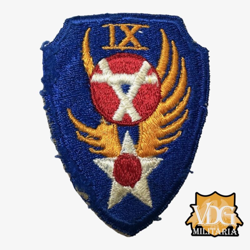 WW2 US Army Air Force 9th Engineer Command Shoulder Sleeve Insignia Patch SSI