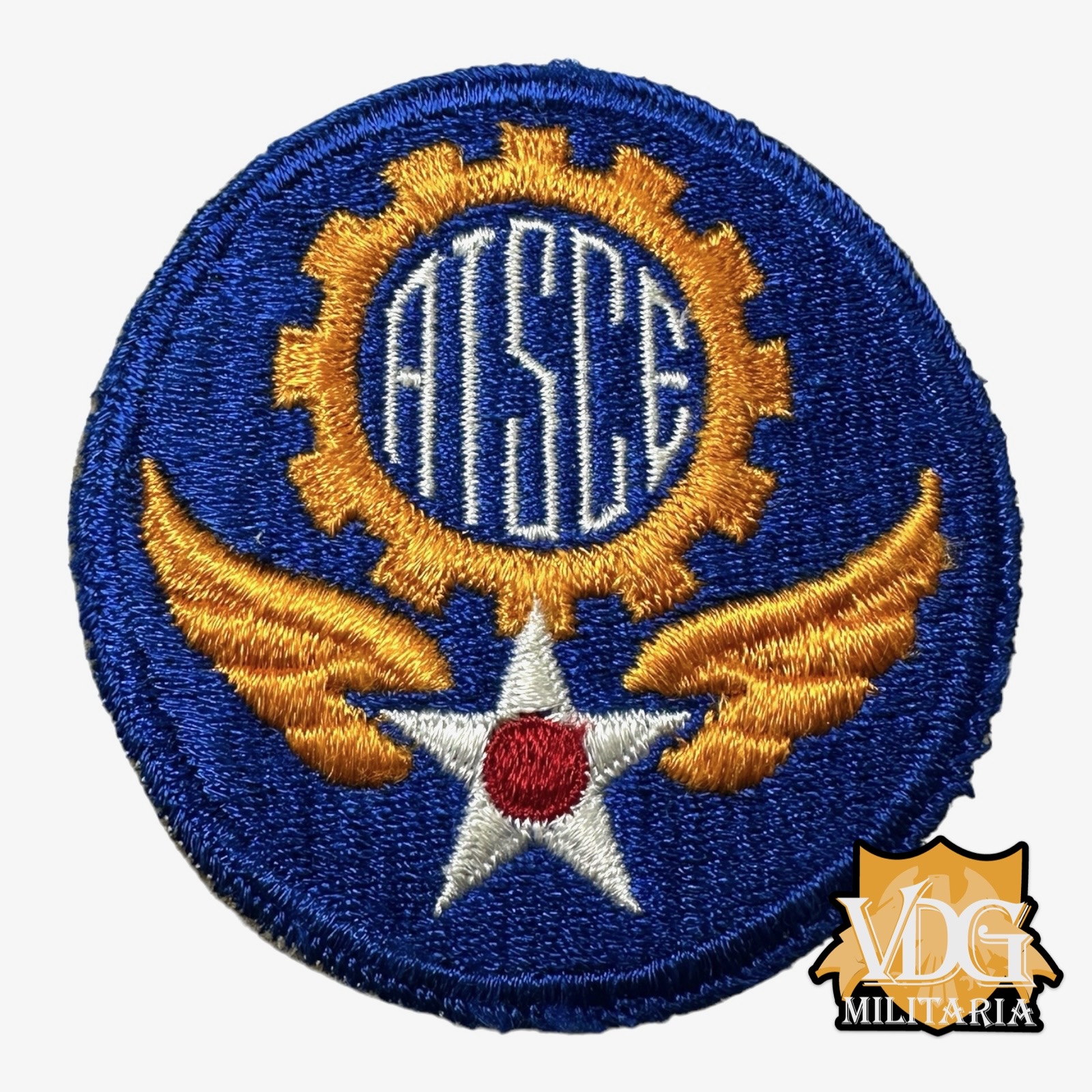 WW2 US Army Air Force Technical Service Command Europe Shoulder Sleeve Insignia Patch SSI