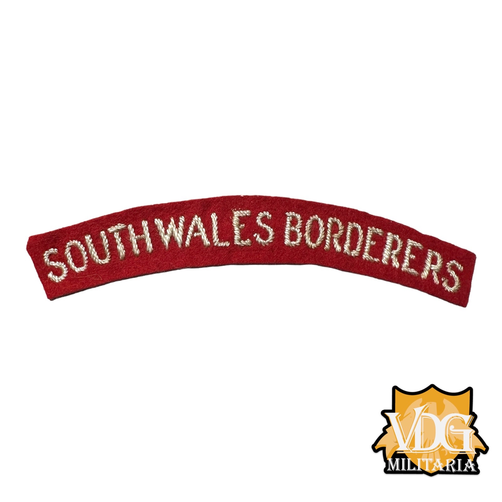 WW2 British Army South Wales Borderers Shoulder Title