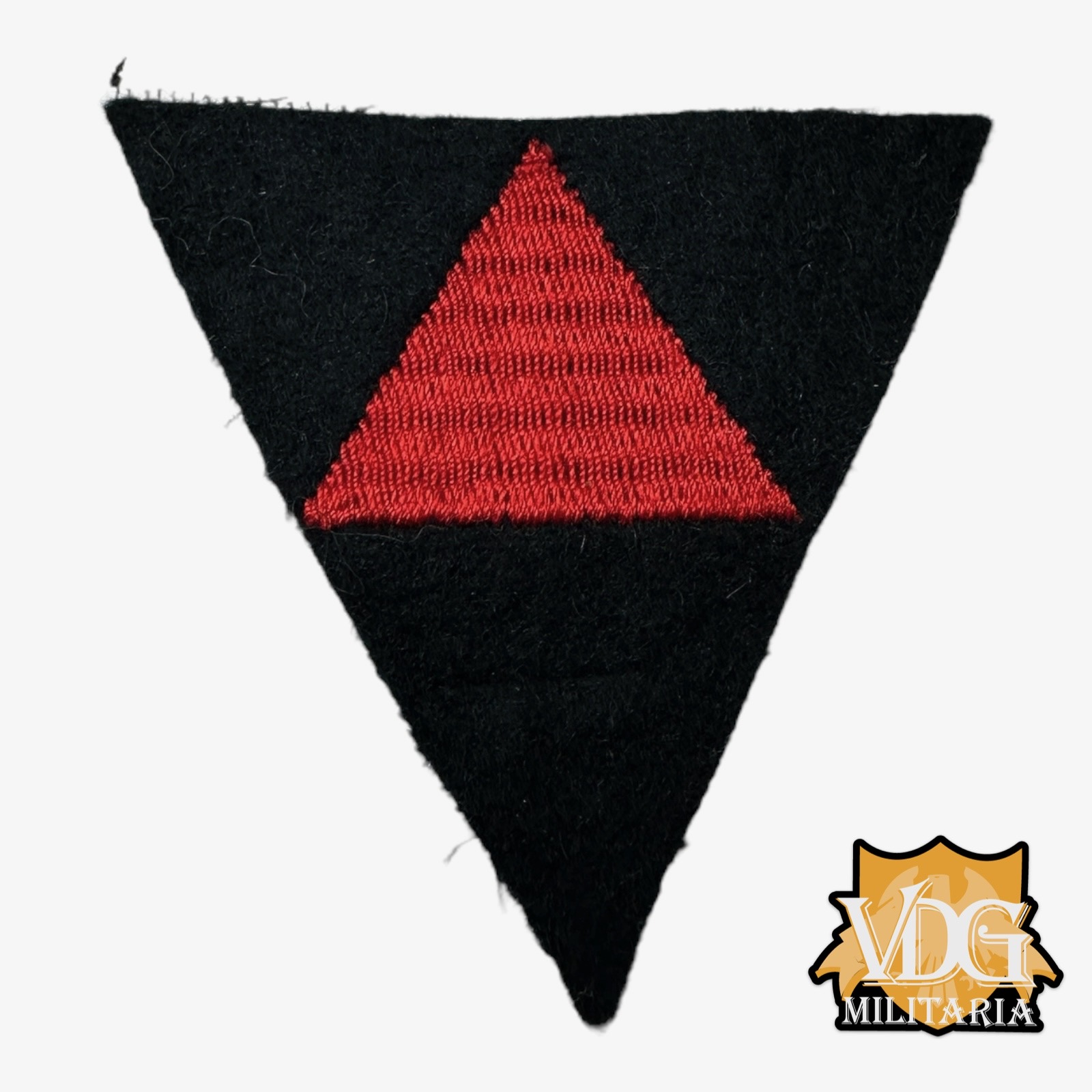 WW2 British Army 3rd Infantry Division Formation Sign Patch Insignia