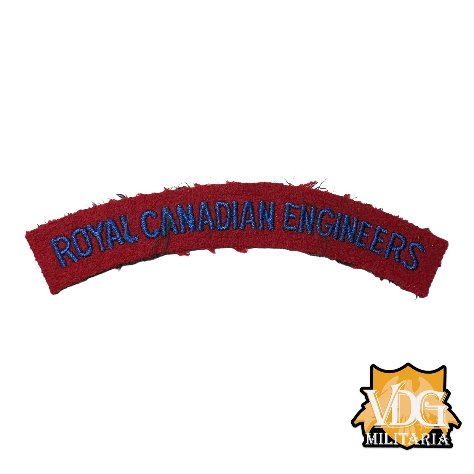 Post WW2 Royal Canadian Engineers RCE Shoulder Title