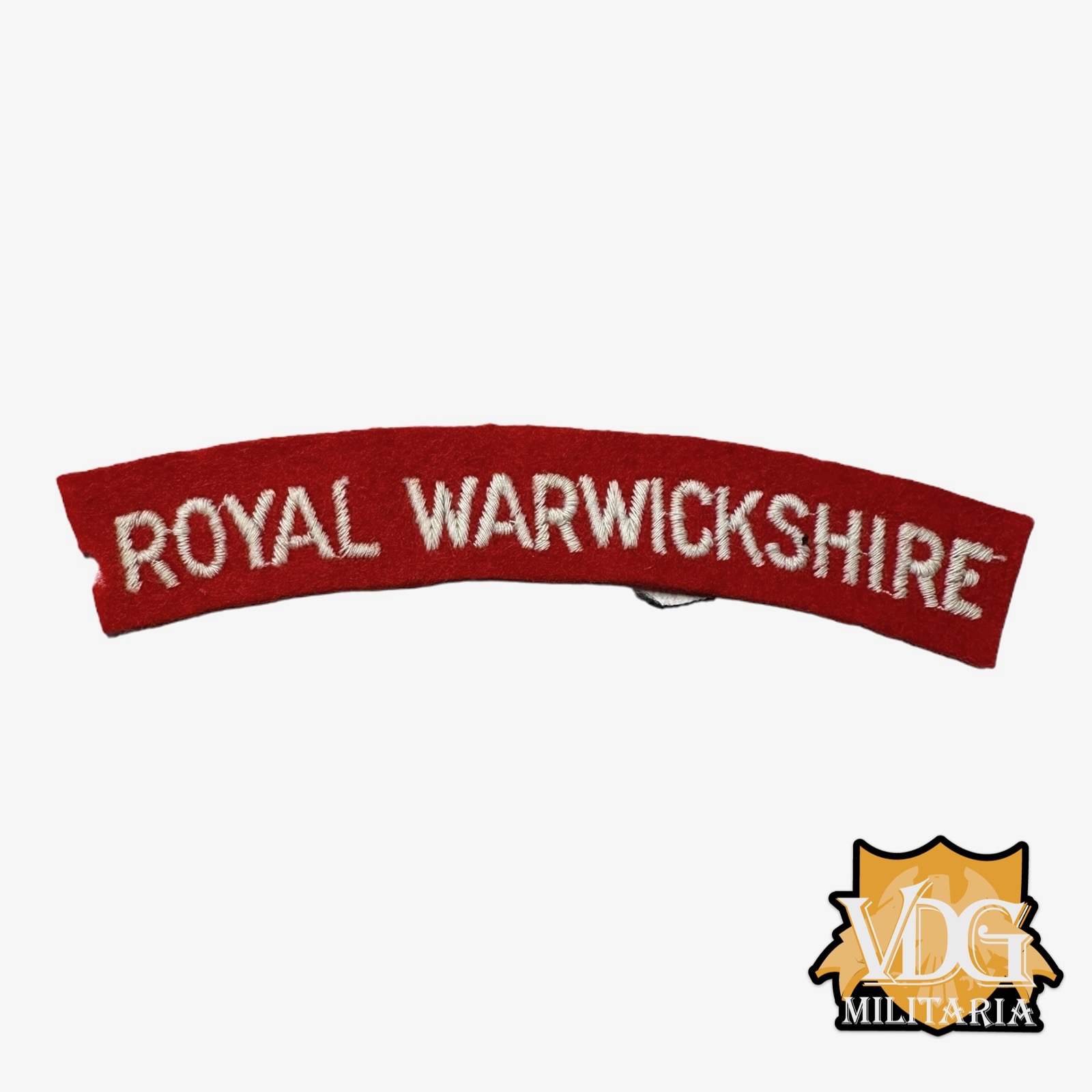 WW2 British Army Royal Warwickshire Shoulder Title