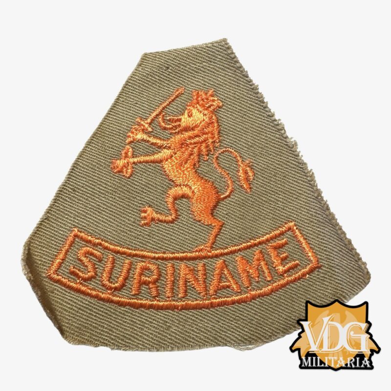 WW2 Netherlands Suriname Dutch Indies Sleeve Patch Insignia