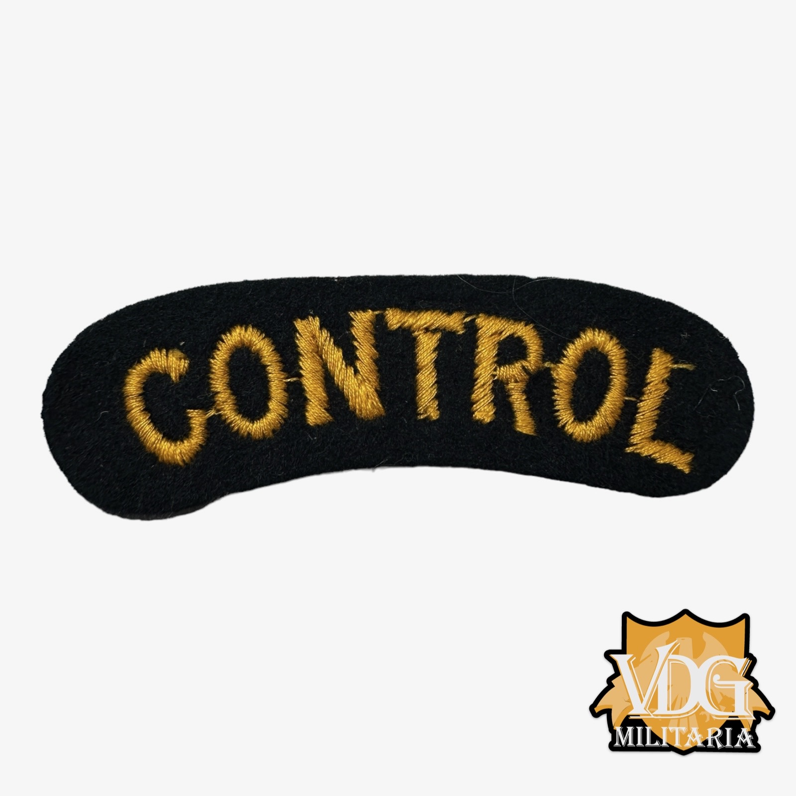 WW2 British Civil Defence Control Shoulder Title