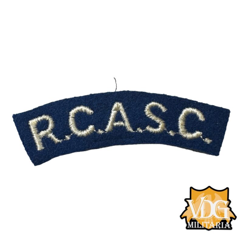Royal Canadian Army Service Corps Shoulder Title