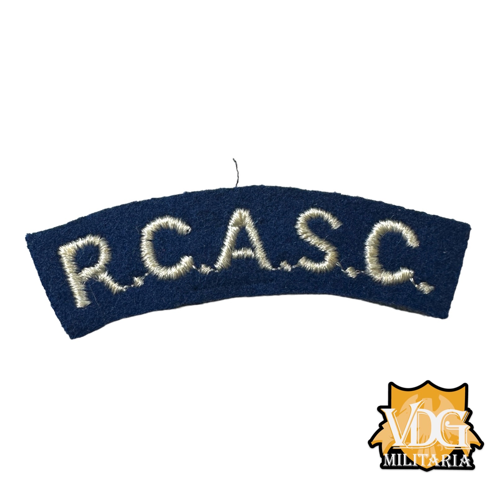 Royal Canadian Army Service Corps Shoulder Title