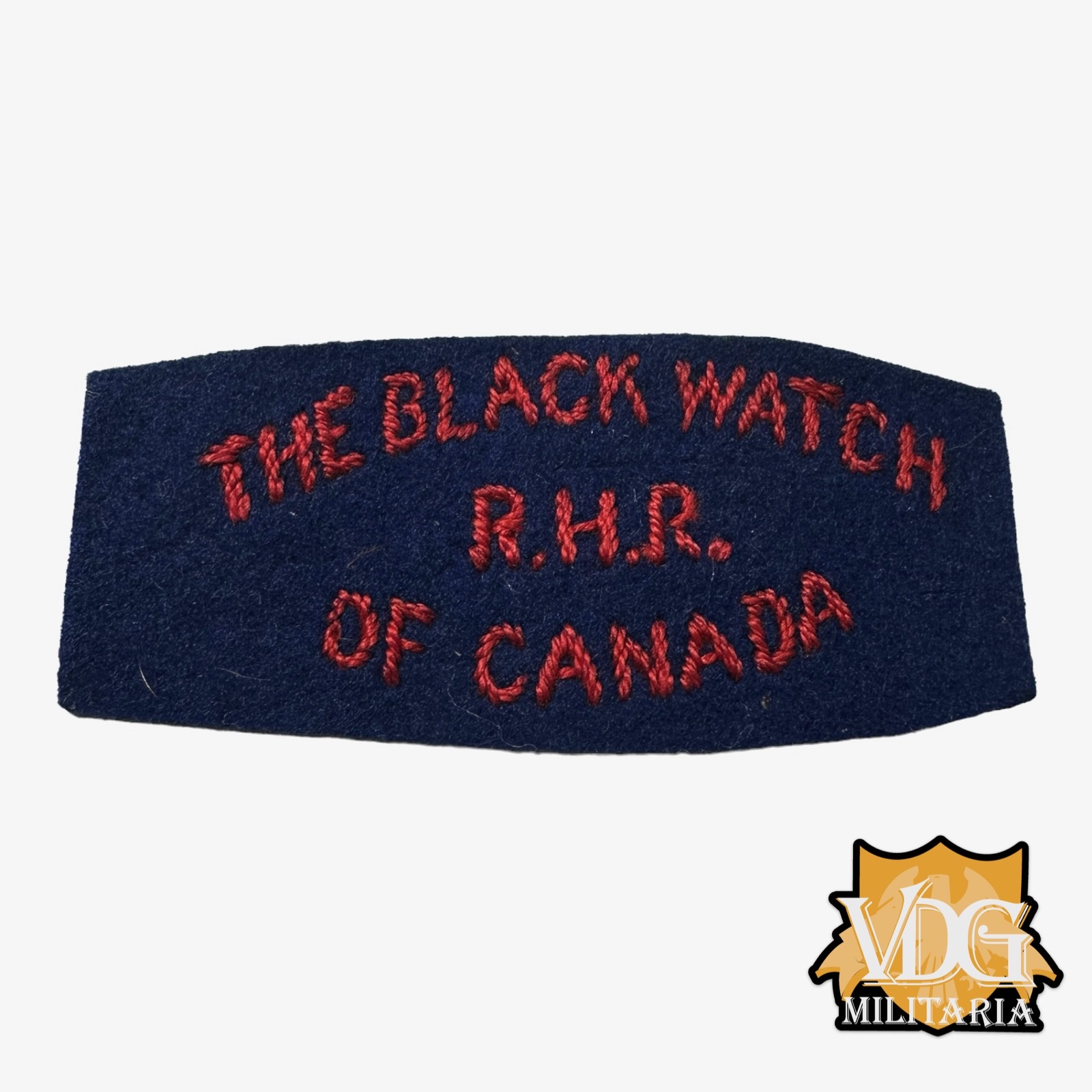 The Black Watch (Royal Highland Regiment) of Canada Patch