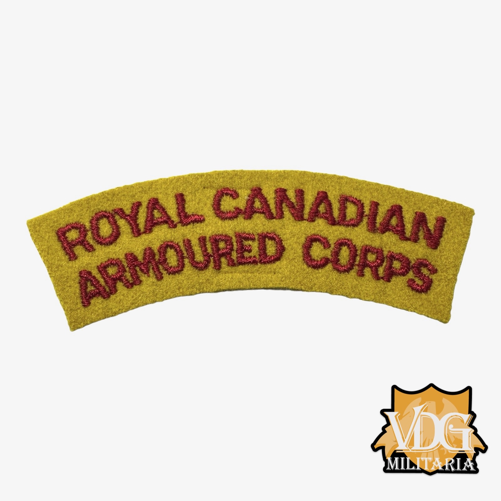 Royal Canadian Armored Corps Shoulder Title