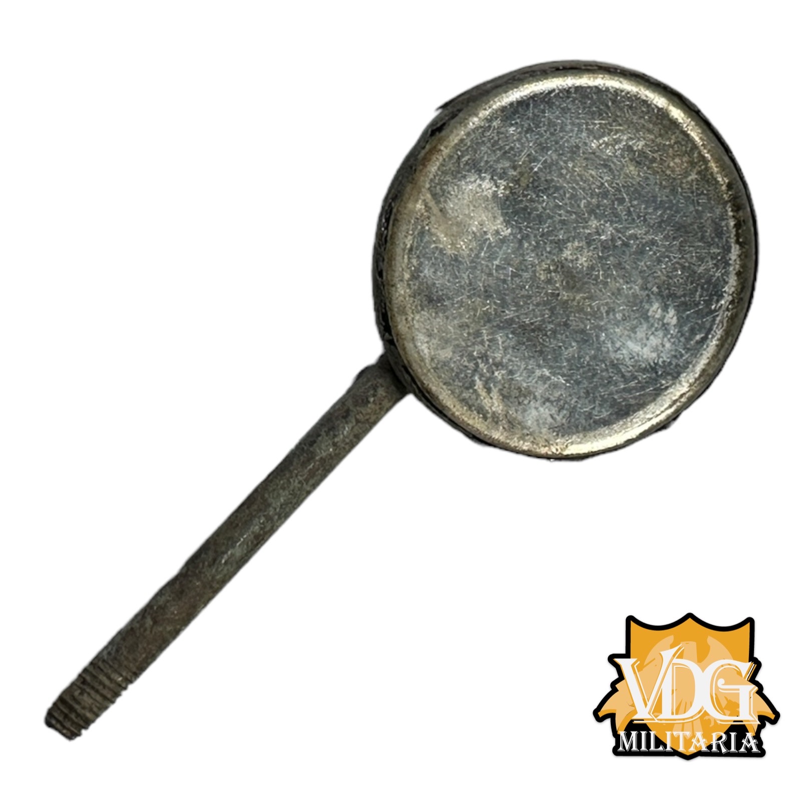 WW2 German Battlefield Relic Small Mirror-Atlantic 4KK Marked