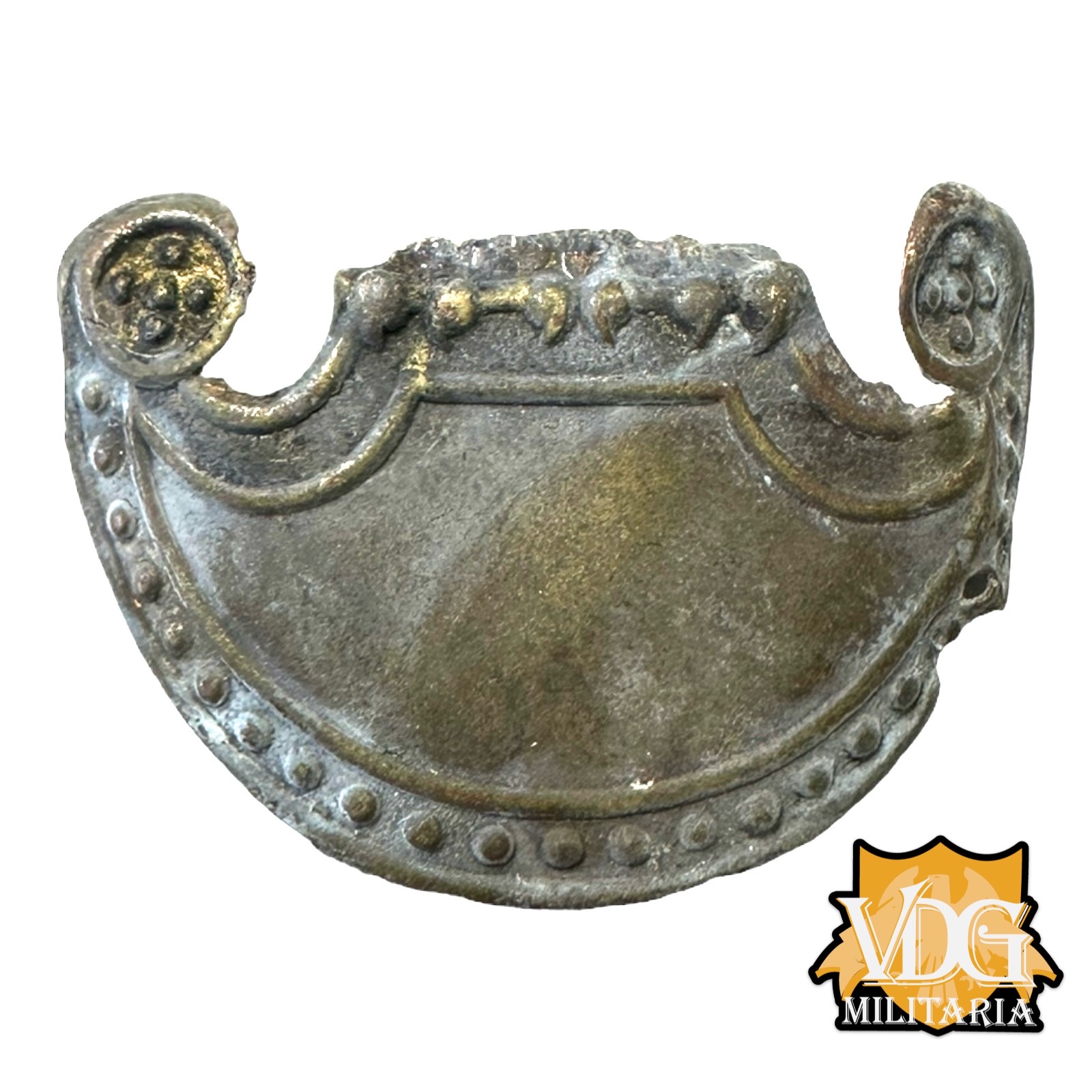 WW2 Polish Army Cap Badge Relic "Amazon Shield" (Part under eagle)