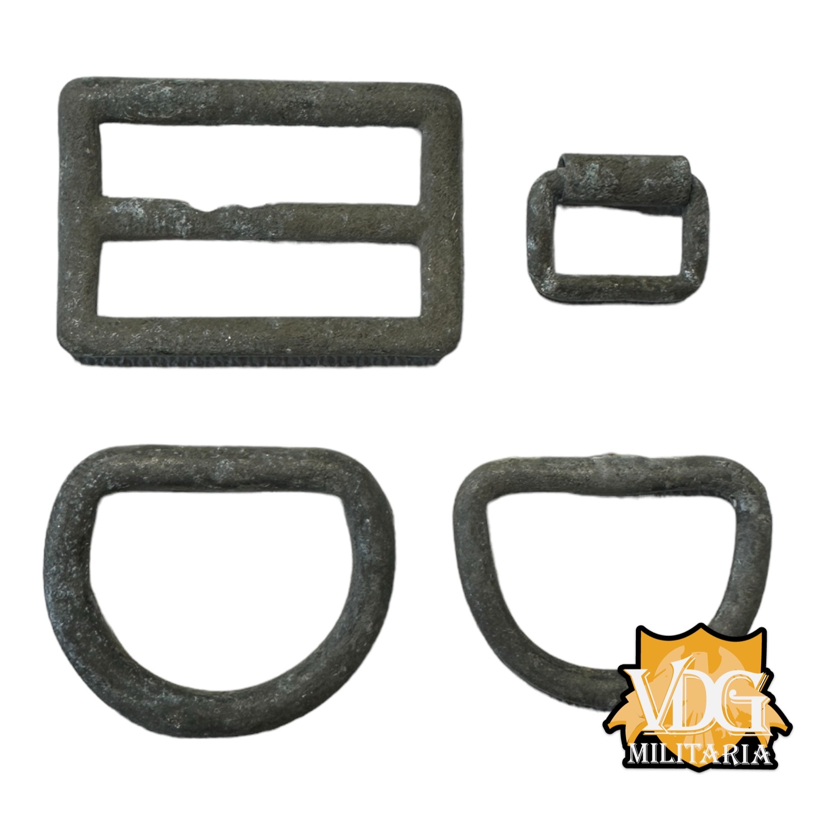 Group of 4 Wehrmacht Equipment Buckles