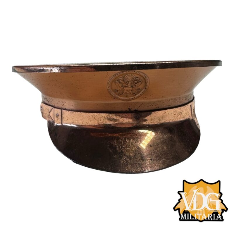 WW2 US Army Visor Cap Bronze Makeup Compact