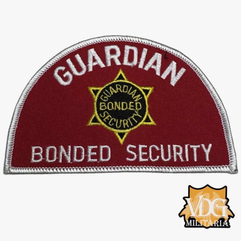 Vintage Guardian Bonded Security Patch