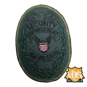 Vintage Security Enforcement Cloth Badge