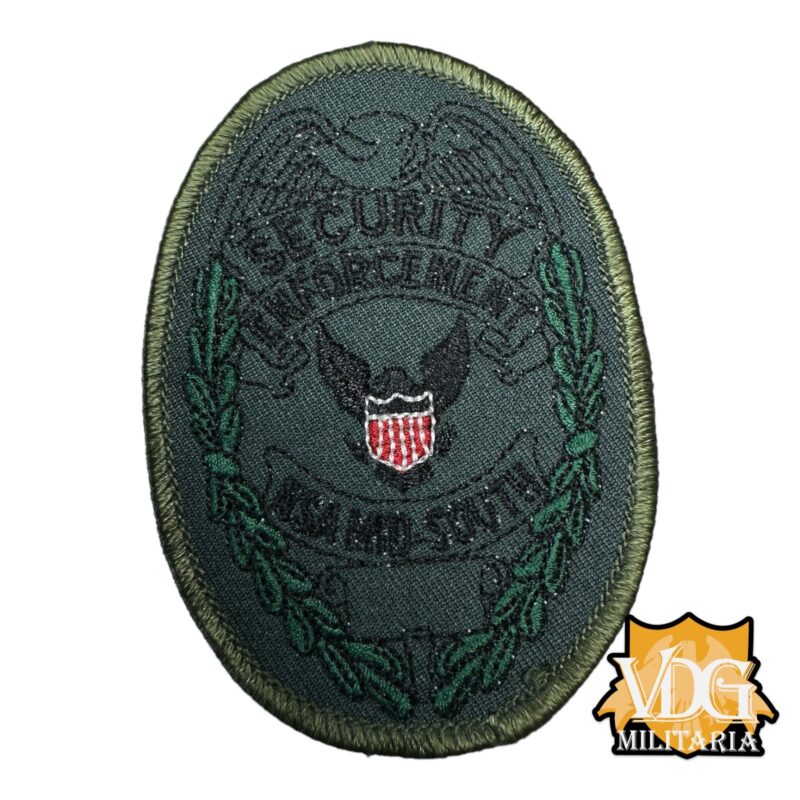 Vintage Security Enforcement Cloth Badge